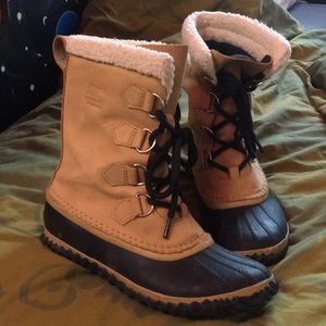 Sorel Tan Winter Boots